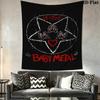 Babymetal Wall Tapestry Aesthetic Wall Hanging Printed Fabric Blanket Decorative Tapestries for Bedroom Living Room Home Decor