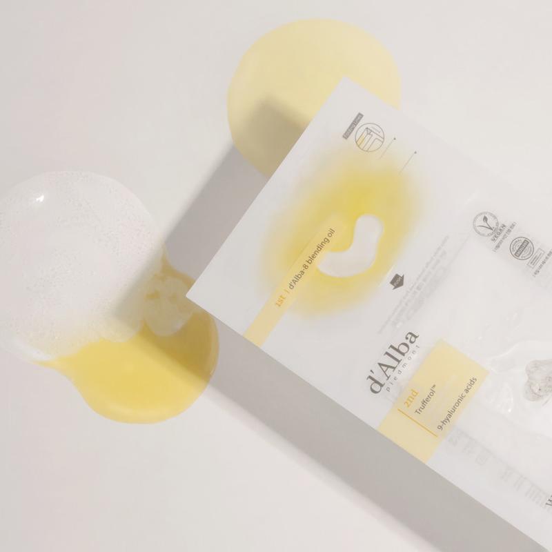 d'Alba Набор масок Double Fresh с белым трюфелем для питания и увлажнения 32,5 г (5 вариантов)