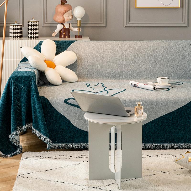 Полотенце для дивана с защитой от кошек, полная подушка, простой современный чехол для дивана, универсальный чехол для четырех сезонов, ткань в стиле Ins