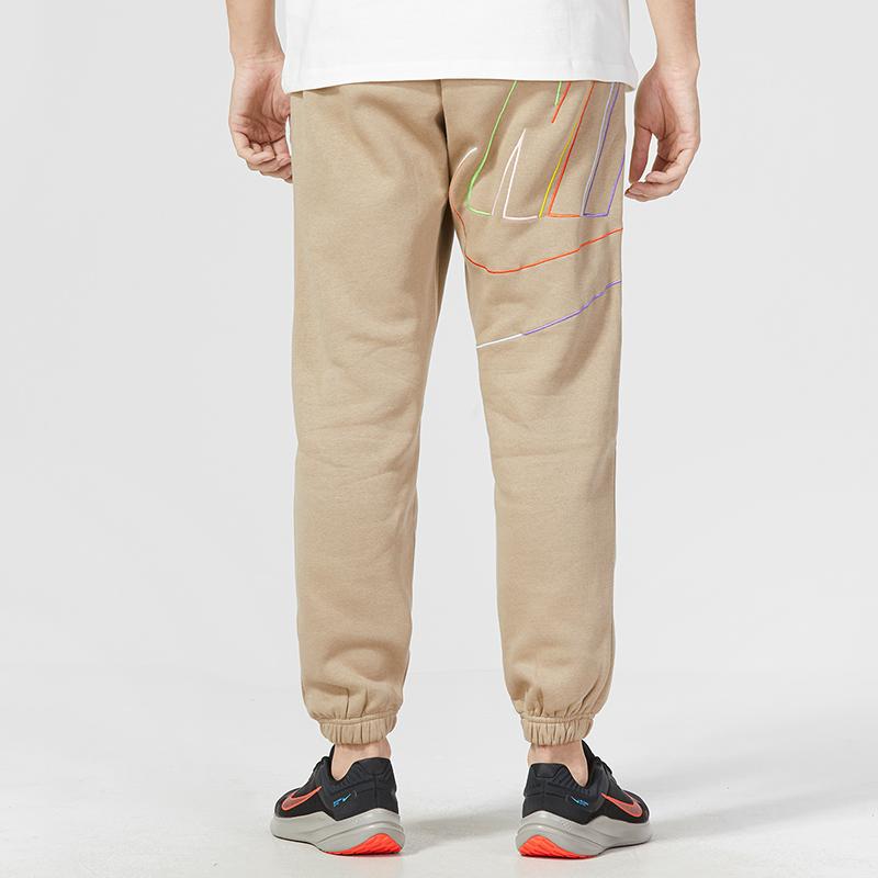 Nike Спортивные штаны Jogger с большим логотипом, мужские брюки цвета хаки, DX0548-247