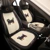 Universal Four Seasons Cute Cartoon Cat Headrest Car Seat Cushion Covers Black Cat Lumbar Support Car Interior Accessories