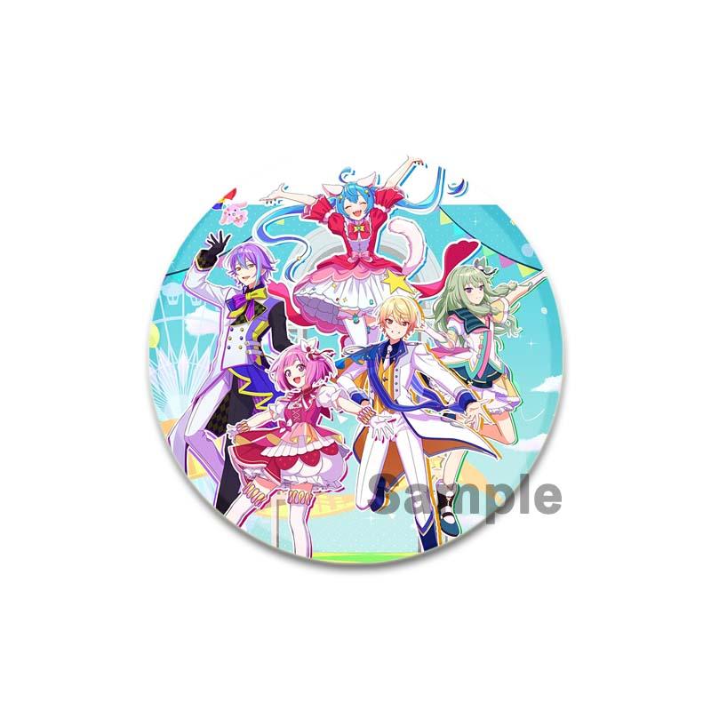 32/44/58 мм Project Sekai Wonderlands X Showtime Pin ручная работа брошь для одежды мультяшный косплей значок украшение на рюкзак ювелирные изделия подарок