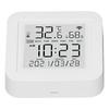  Digital Indoor Hygrometer, Large Screen Smart Temperature Humidity Sensor with 2.4GHZ Wireless Rl Time Monitor LED Indicator 