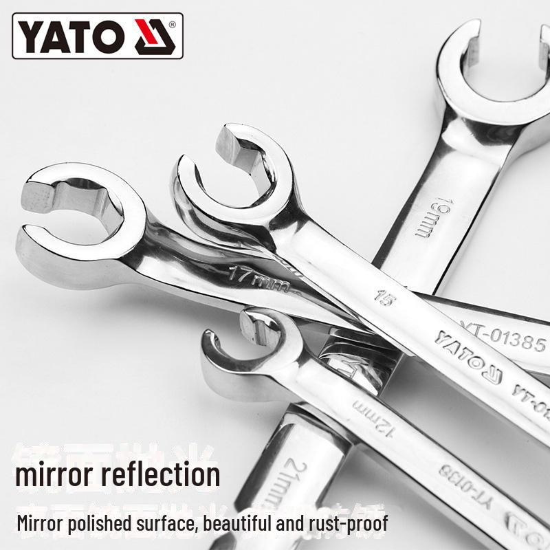 Двухсторонний ключ для тормозной масляной трубки двойного назначения