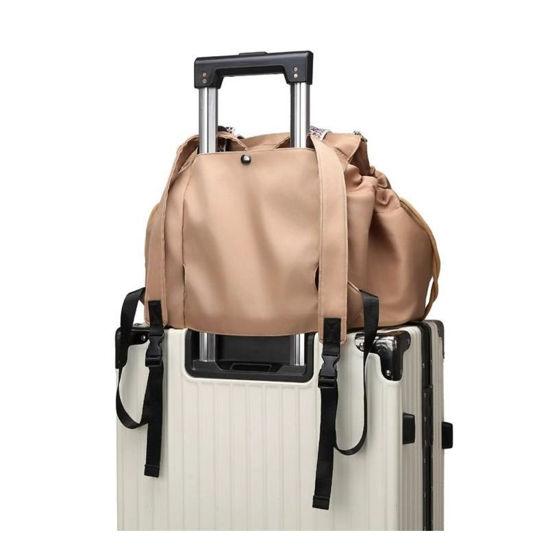 Женская нейлоновая сумка-бестселлер 2025 корейская версия новой сумки через плечо большой вместимости дорожная сумка-тоут сумка для мамы оптом