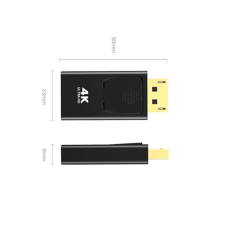 DP Male To HDMI Female Adapter for Computer To TV/Monitor Connection
