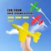 Foam Throwing Glider Airplane Aircraft Toy Hand Airplane Model 17.5*17.5CM