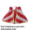 Christmas Pet Outfit for Pet Santa Costume Cape & Headwears Pet Costume Theme Party Photoshooting Pet Clothes
