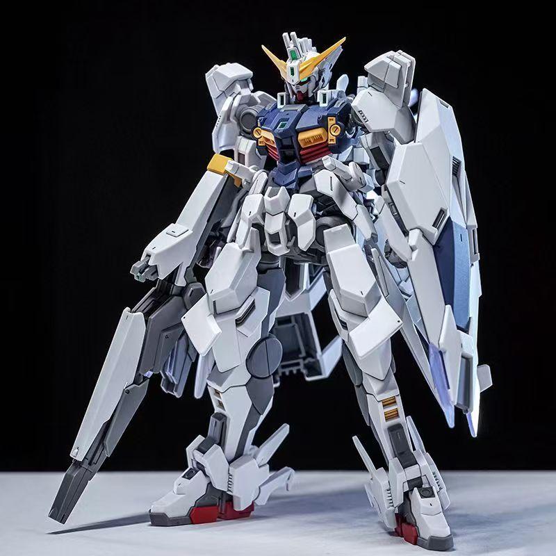 Qianye Модель 1/144 HG EES-001 Астер Пурпурный Сборная Модель Набор Аниме Воин Робот Пластиковая Модель Игрушка Коллекционная Настольный Подарок