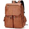 Tilorraine New Shoulder Bag Korean Fashion Bag Pu Leather Simple Business Men's Schoolbag Computer Bag  Laptop Backpacks