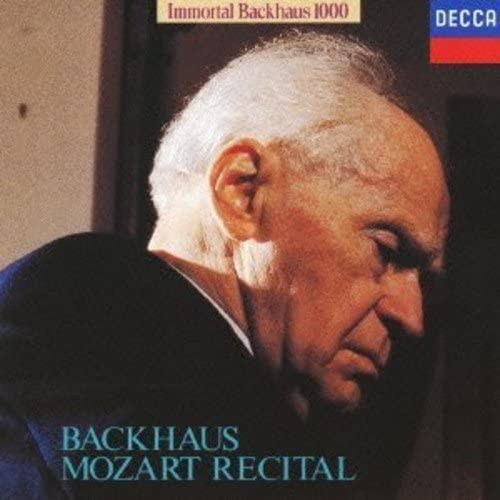 CD BACKHAUS (WILHELM); MOZART - Mozart Recital UCCD9168 Decca 2004 Japan ObiClassical Used