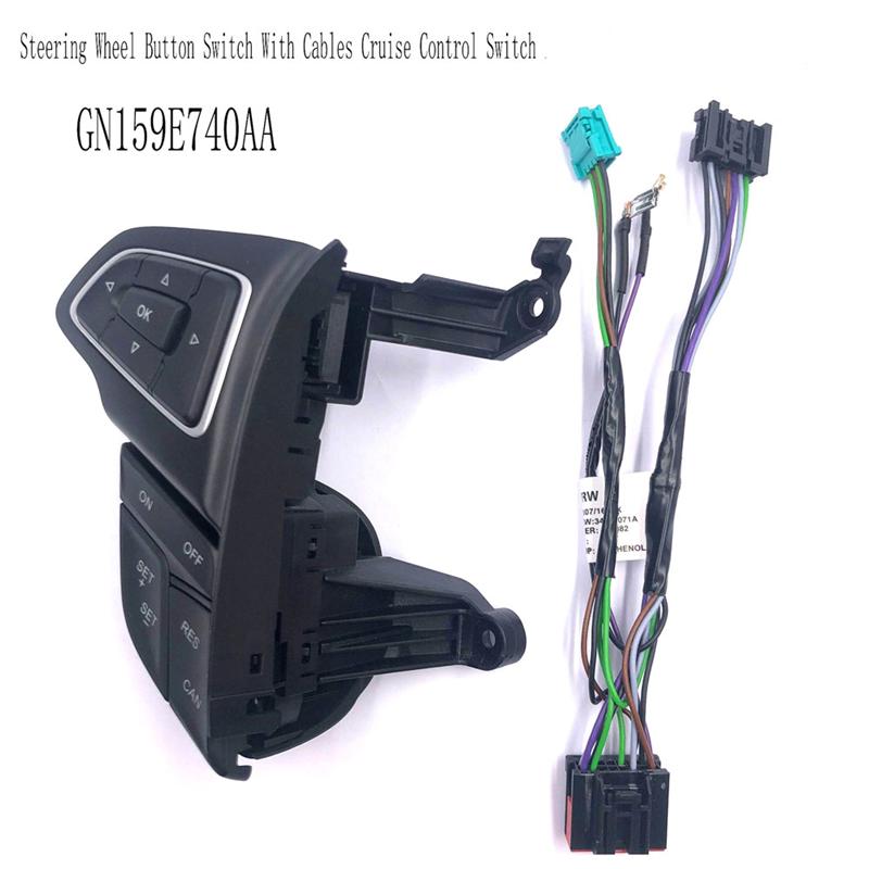 GN159E740AA Жгут проводов кнопки рулевого колеса Для Ford Focus Mk3 2015-2017 Kuga 2017 Блок управления круиз-контролем