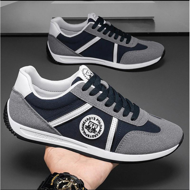 Осень новая мужская обувь повседневная обувь мягкая подошва бег тренд спортивная обувь мужская маленькая белая обувь плоская обувь Форреста Гампа