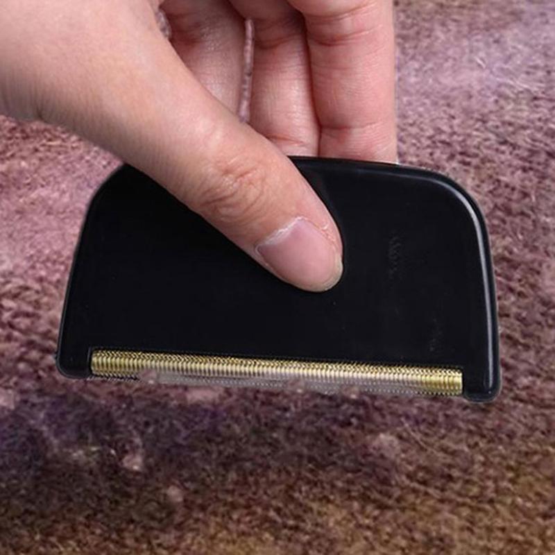 Кашемировый свитер, трикотажная ткань, щетка для чистки шариков для волос, ручной скребок