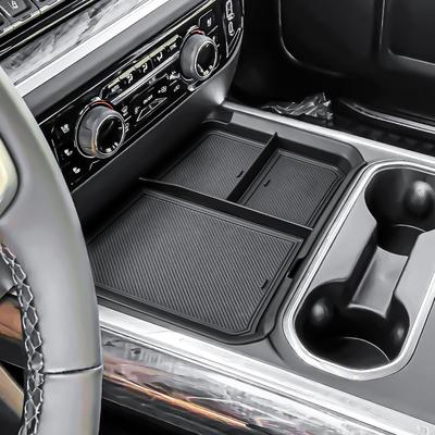 Для 2025 2025 Chevy Chevrolet Silverado 2500HD 3500HD Органайзер-лоток в среднюю центральную консоль, Бокс для хранения в подлокотнике, Автоаксессуары