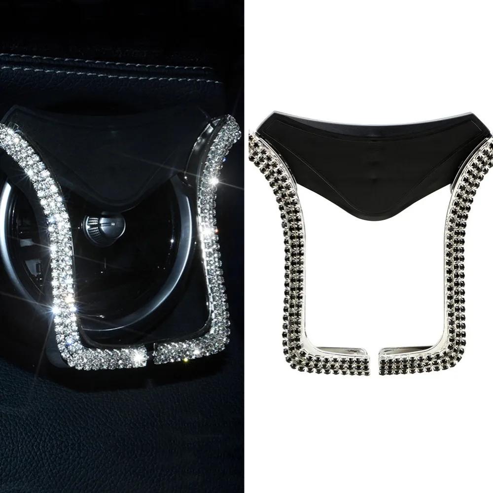 1 шт. автомобильный держатель для телефона с блестящими кристаллами и стразами, крепление на вентиляционное отверстие автомобиля, держатель для сотового телефона, универсальные аксессуары для салона автомобиля