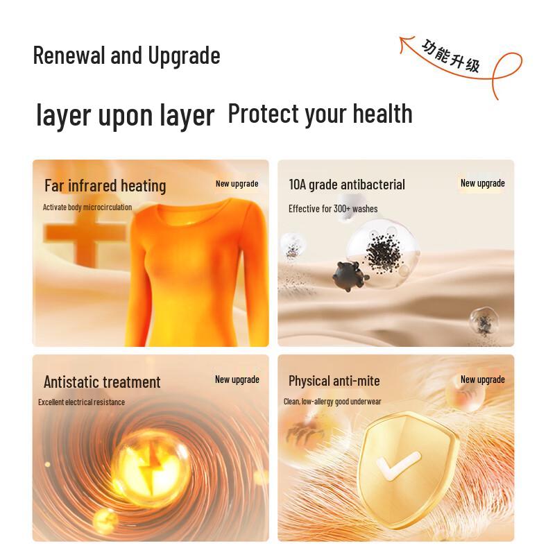 Dingguagua Молодежный Хлопковый Термокомплект