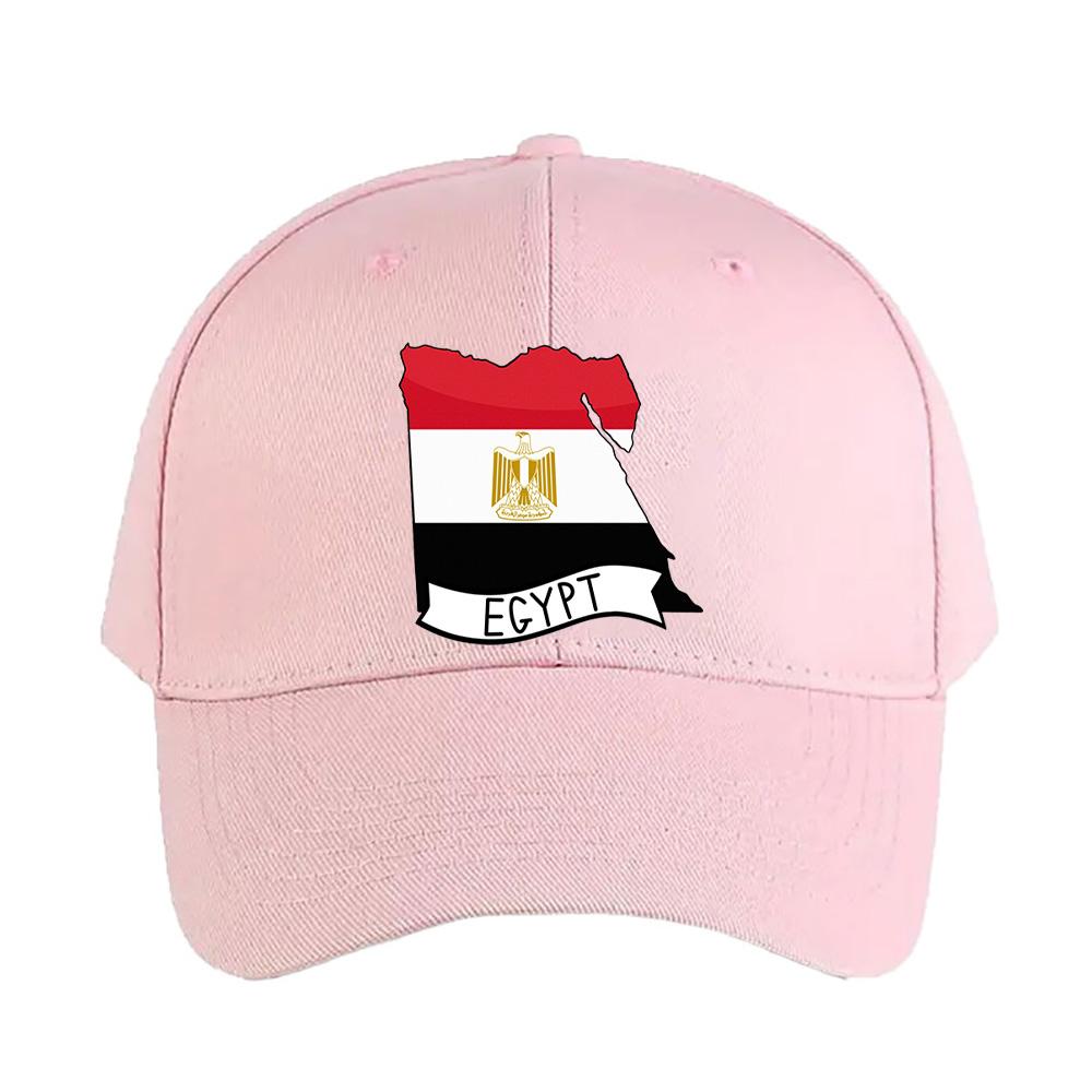 Egypt Flag Map Woman Man Baseball Cap Adult Adjustable with Curved Brim Hiking Fishing Hat trucker cap Summer Fashion