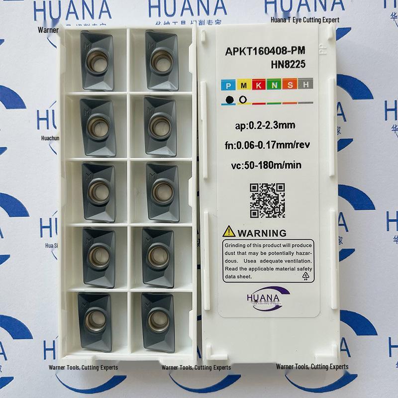 APMT1135 CNC Tungsten Steel End Mill Cutter: Single Grain 1604 Milling Insert