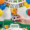10Pcs/Pack Simple Soccer Party Treat Boxes Cartoon Football Trophy Box  Party Decor