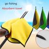 Outdoor Sports, Thick Fishing Towel, Non Stick, Absorbent, Hand Wiping, Soft Towel, Fishing Accessories, Convenient Equipment
