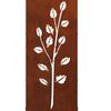 Firewood Rack 40 x 30 x 80 cm Weatherproof Steel