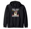Christmas Shiba Inu Dad Dog Lover Owner Animal Rescue Zip Hoodie