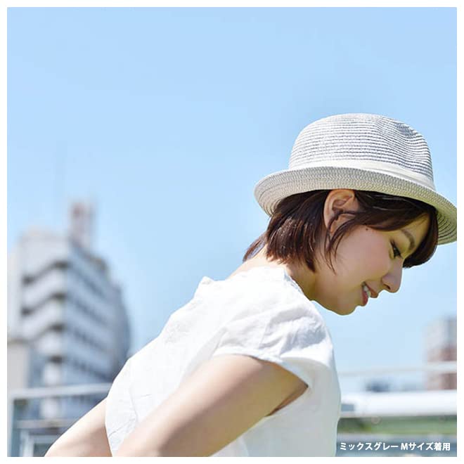 Nakota Mixed Paper and Large and Small Straw Foldable Panama Navy Hat, Men's, Women's, Kids', Sizes, Hat, Hat, Spring/Summer Hat, Fedora, Ribbon,