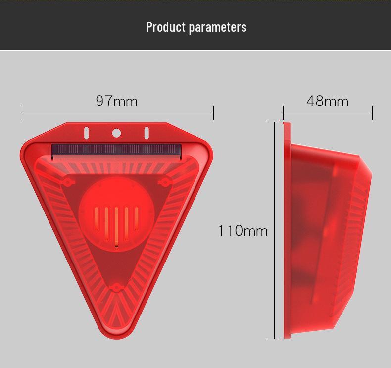 Дневной солнечный отпугиватель птиц: Звуковая и световая сигнализация для сада, пруда, рисового поля и отпугивания голубей