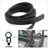 New 5M Car Door Edge Trim Protector Isolator Noise Rubber Seal Strip W/ Steel Sheet