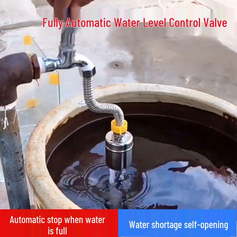 Автоматический стопорный поплавковый клапан из нержавеющей стали 304 для контроля уровня воды в баке