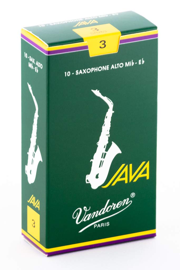 Трости для альт-саксофона Vandoren Java, жесткость 3 (Пакет из 10)