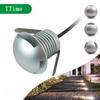 Водонепроницаемый IP67 Светодиодный боковой светильник для грунта 3 Вт - Поляризованный дизайн в форме панциря черепахи для дорожек и ландшафтов