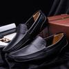 Plus Size Men Leather Casual Driving Slip On Outdoor Flat Soft Comfortable Loafers Shoes