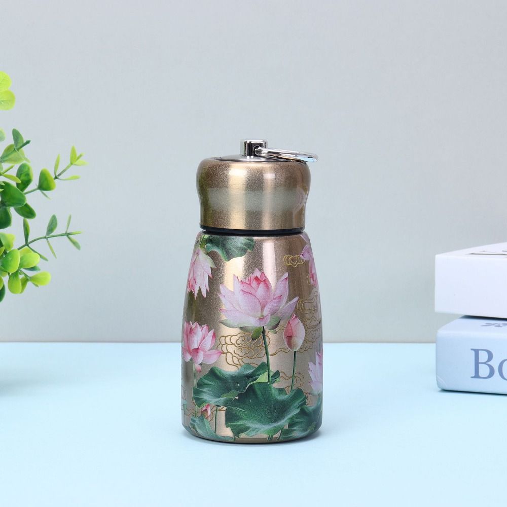 300ml Insulated Cup Stainless Steel Slim Insulated Thermal Water Bottle Outdoor Hiking