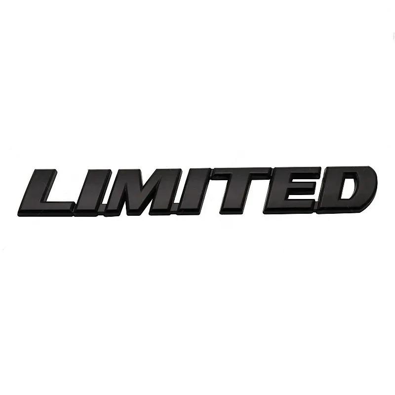 3D Metal Car Trunk Badge Stickers For Jeep Limited Letters Emblem Logo Grand Cherokee Overland Compass Wrangler Accessories ik1