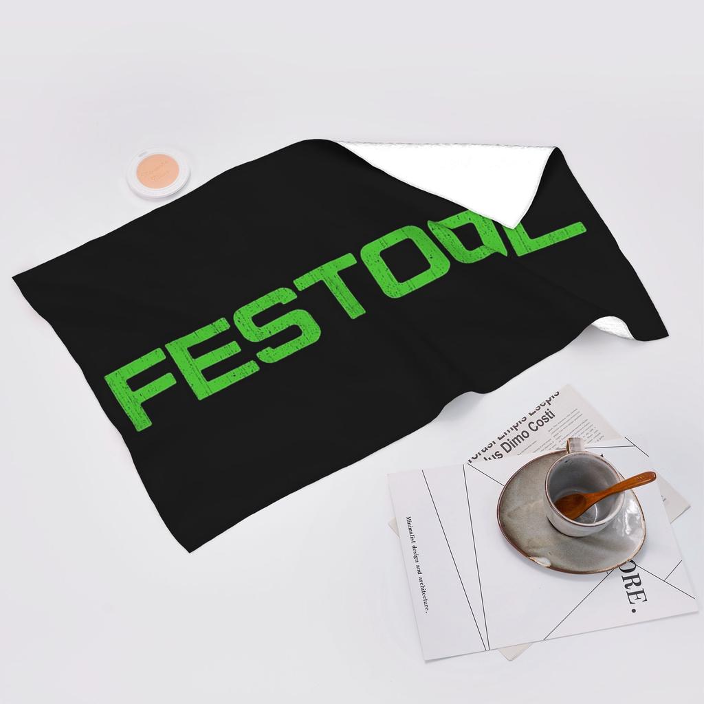 Festool Мягкое полотенце для лица, быстросохнущее, для бассейна, ванны, хлопковые, дышащие