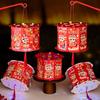 Handmade Zodiac Horse Lantern Cartoon Handheld Lantern  Traditional Festival
