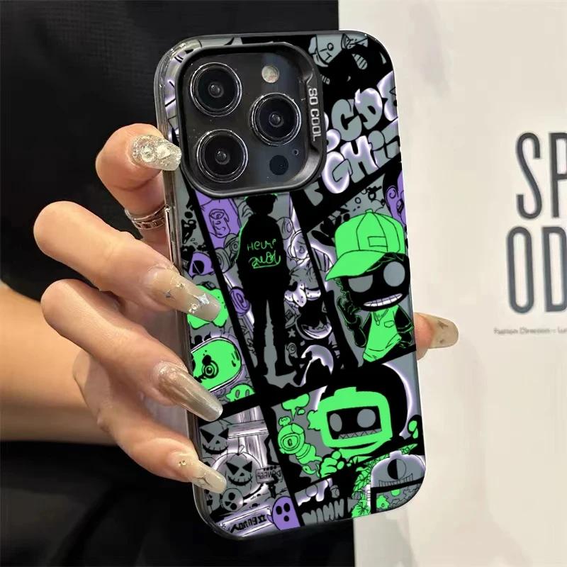 Luxury Newspaper Graffiti Phone Case For  Redmi Note 13 12 Turbo 11 Pro Plus 10 Pro Max 12S 11S Redmi 12 4G 13C Cover