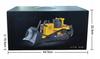 Huina 1554 Loader Rc Bulldozer Toy Large 1:16 Gift For Kids