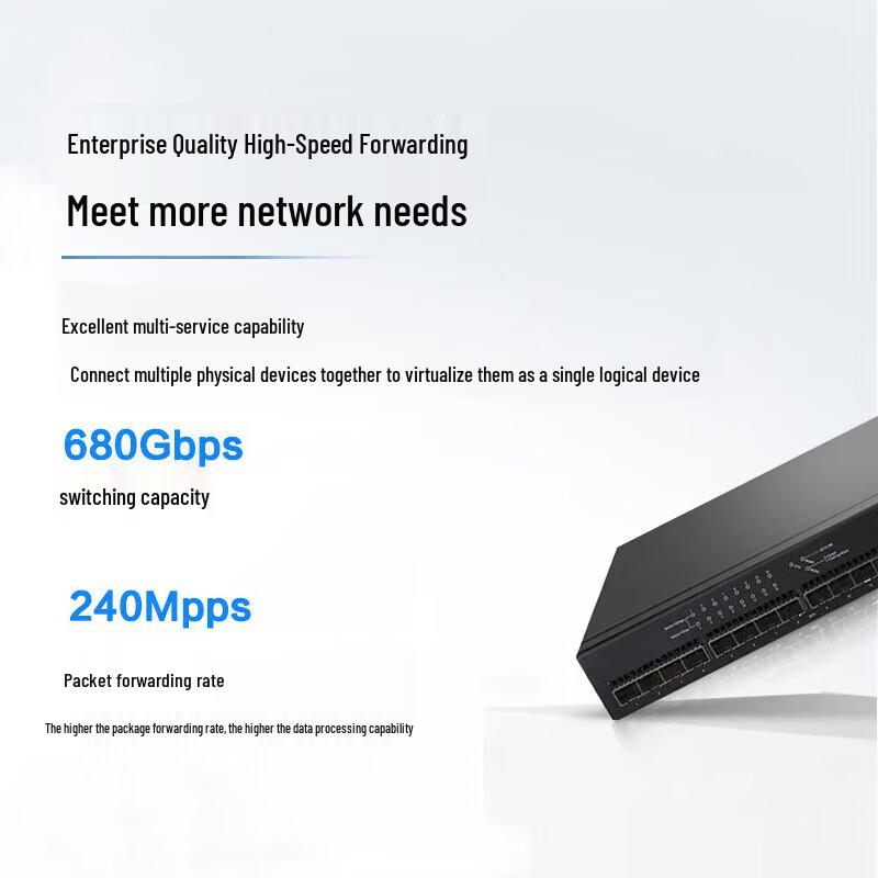 H3C S5000-16X-EI 16-Port 10G Optical Layer 3 Managed Switch