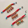 1 PCS Chinese Ethnic Style Handmade Cloth Art Dragon Boat Festival Children's Bracelet Dance Performance Accessories Lucky Bracelet Braided Rope