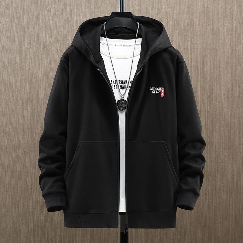 Мужская толстовка больших размеров на весну и осень, мужская повседневная спортивная куртка с капюшоном больших размеров 4XL-11XL