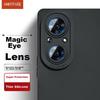 Phone Case for Honor 50 SE, Honor 50 SE Protective Cover, Magic Eye Shockproof Silicone Upgraded Lens Full Protection, Simple And - Midnight Black