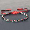 Fashionable Watermelon Cotton Hand Rope Portable Bracelet Sturdy Wristband Jewelry Accessory for Outdoor Activities