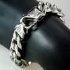 Цвет серебра браслета нержавеющей стали цепи каменщика масонского масонства для людей и женщин