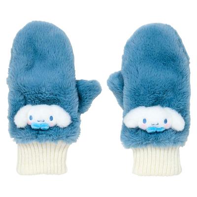 Варежки из искусственного меха Cinnamoroll с маскотом 363413