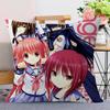 Angel Beats МУЛЬТФИЛЬМ Стич Счастливый Дракон Наволочка Подушка для Дивана Украшение Комнаты Подарок для Детей