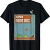 Nintendo Super Mario Bros Скриншот из игры Графическая футболка Футболка