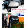 Совместимо для Subaru Outback 2015-2018 XV 2013-2016 Lagecy Forester Impreza WRX STI Автомобиль Снаружи Зеркало Заднего Вида Двери Боковое Крышка Колпак (цвет : В
